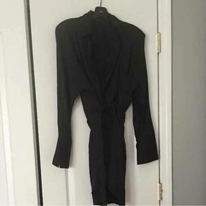 BCBGMaxAzria Black Midi Dress